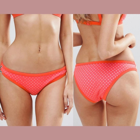 NWT Seafolly All Sports Hipster Bikini Bottom Nectarine [ 10 US ‎ ] - Picture 1 of 12